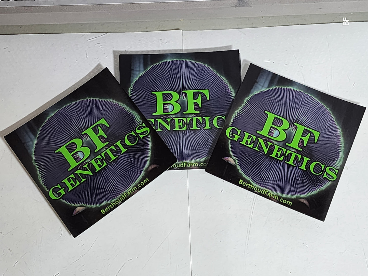 BF Genetics Sticker