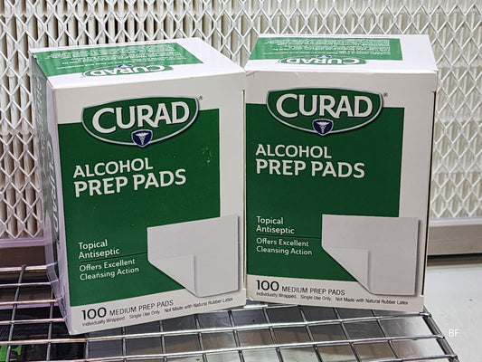 70% Isopropal Prep Pads (Pair)