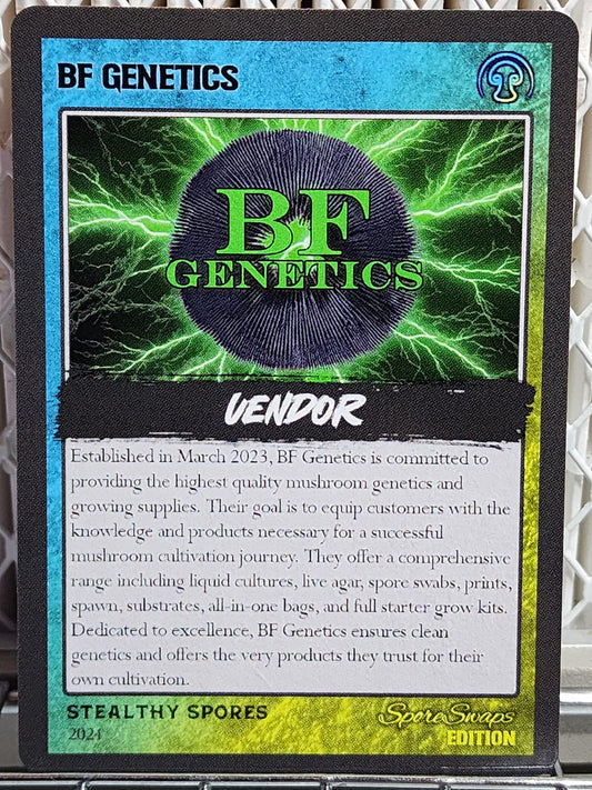 BF Genetics Trading Card